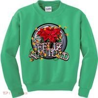 Feliz Navidad Kids Sweatshirt thumb 0