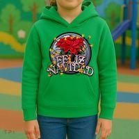 Feliz Navidad Kids Hoodie thumb 3