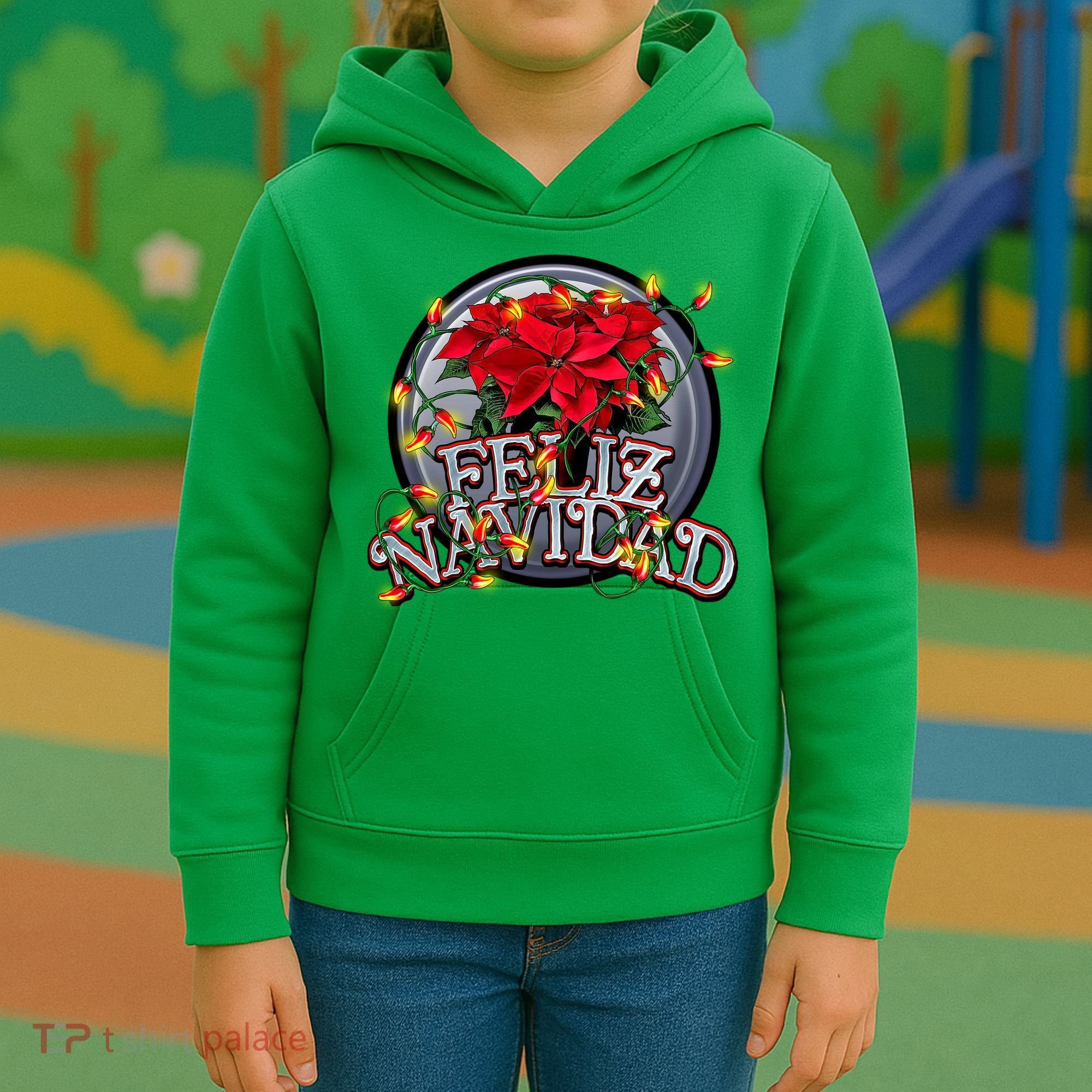 Feliz Navidad Kids Hoodie