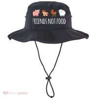 Friends Not Food Vegetarian Vegan Bucket Hat thumb 0