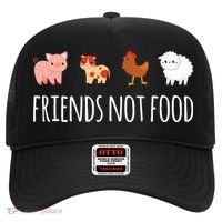 Friends Not Food Vegetarian Vegan Hat thumb 0