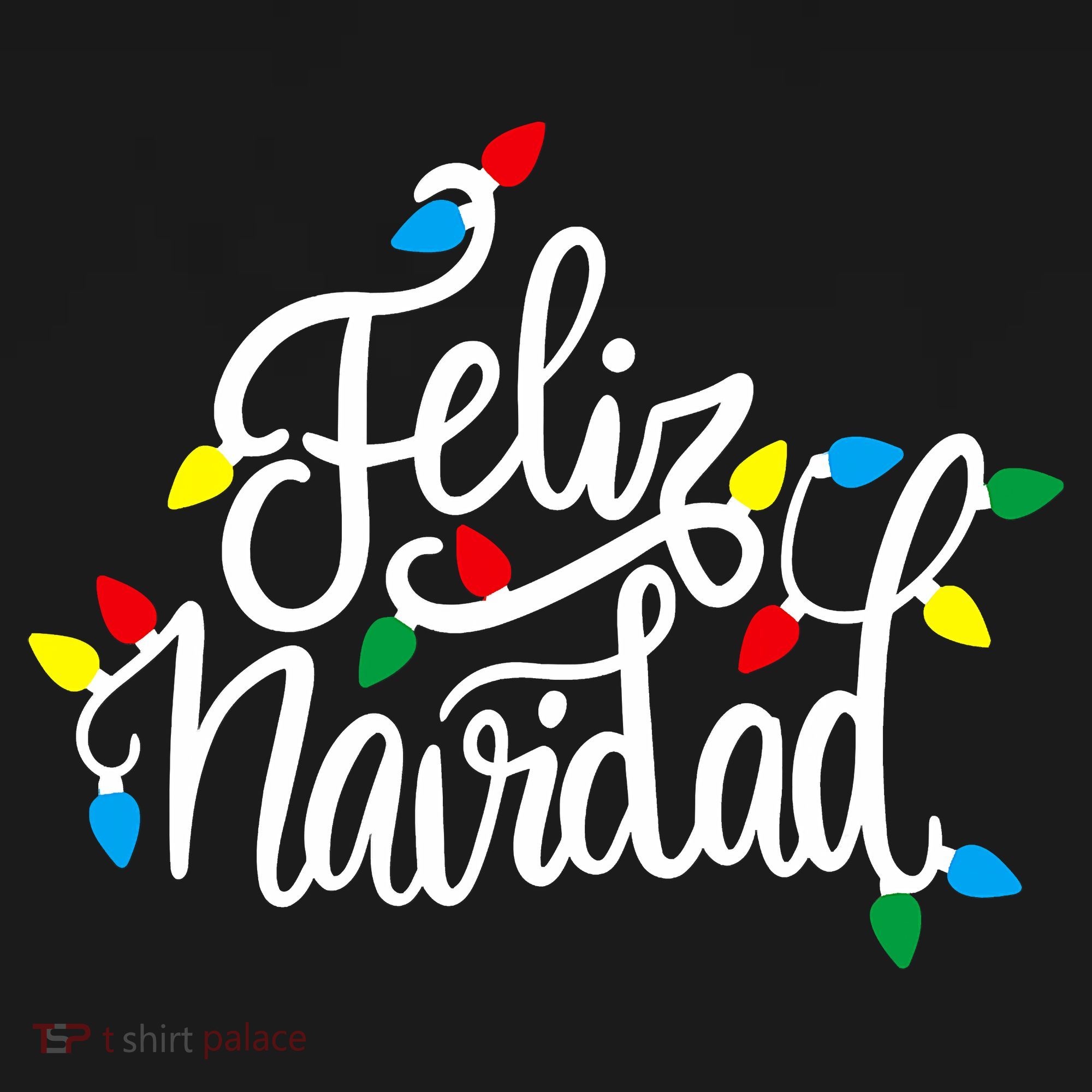 Feliz Navidad Funny Christmas Light Family Group Ornament