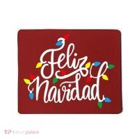 Feliz Navidad Funny Christmas Light Family Group Mousepad thumb 0
