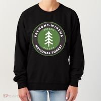 Fremontwinema National Forest Oregon Or Tree Badge Gift Women's Sweatshirt thumb 0