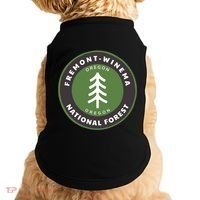 Fremontwinema National Forest Oregon Or Tree Badge Gift Doggie Tank thumb 0