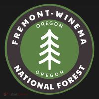 Fremontwinema National Forest Oregon Or Tree Badge Gift Bucket Hat thumb 4