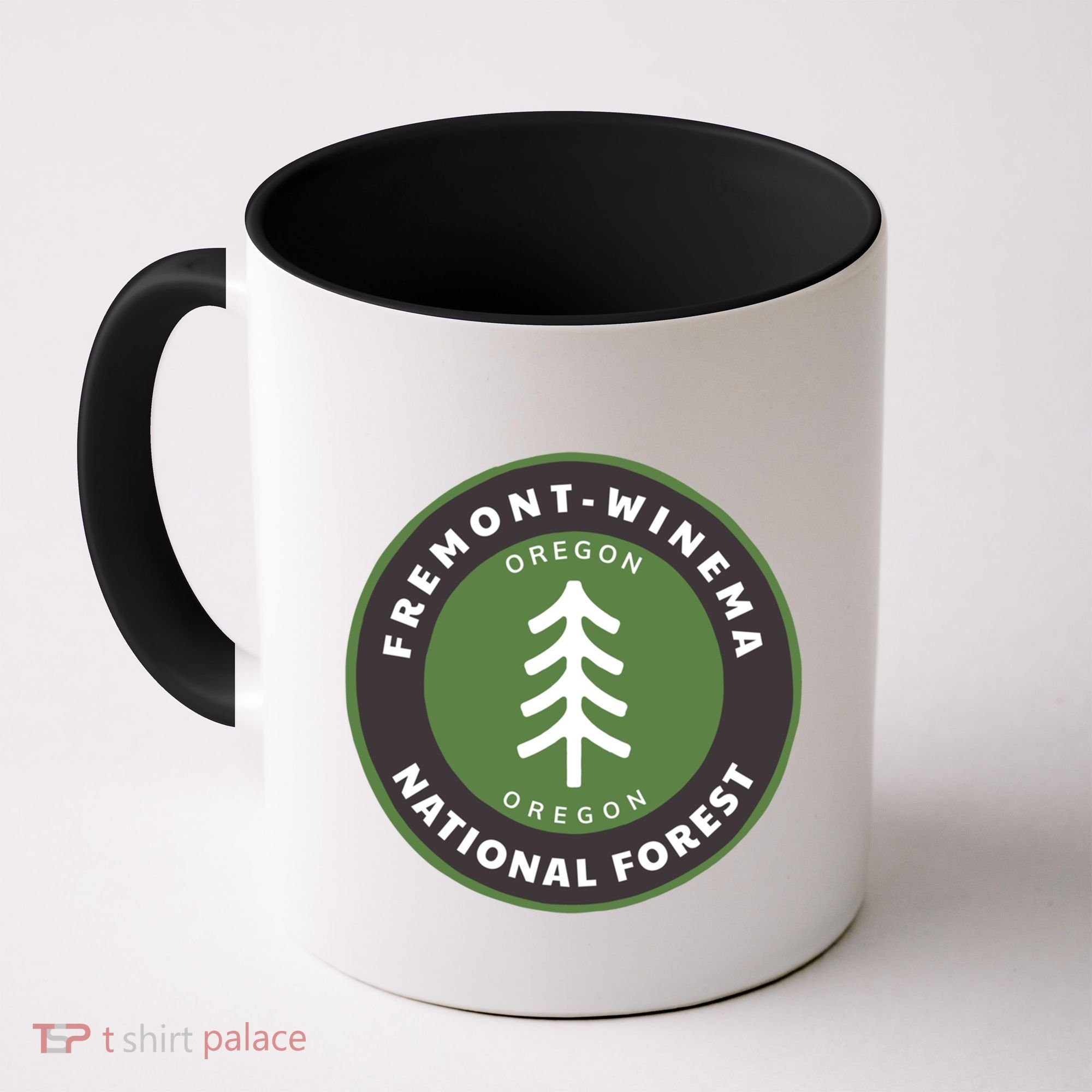 Fremontwinema National Forest Oregon Or Tree Badge Gift Coffee Mug