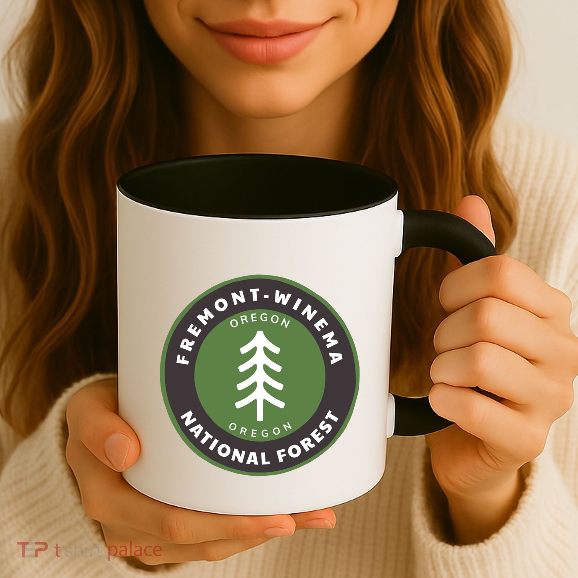 Fremontwinema National Forest Oregon Or Tree Badge Gift Coffee Mug
