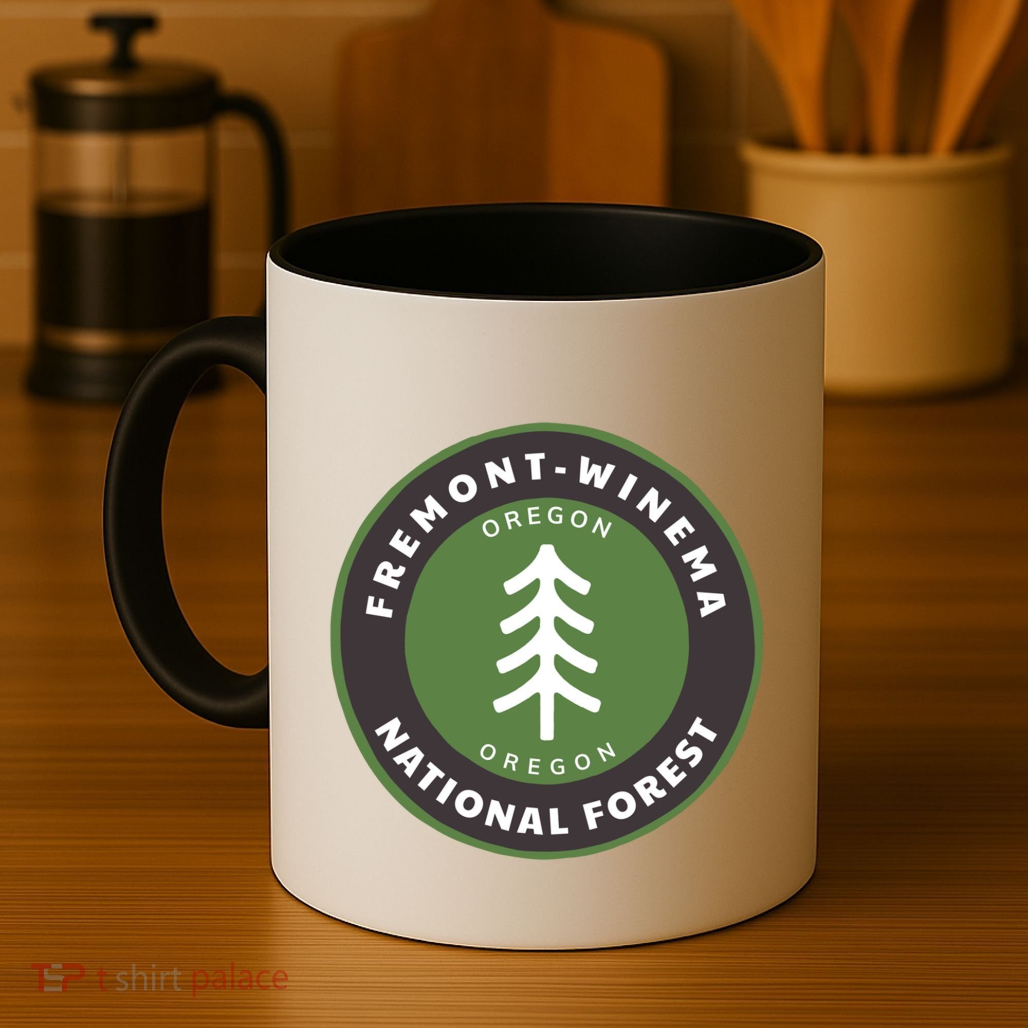 Fremontwinema National Forest Oregon Or Tree Badge Gift Coffee Mug