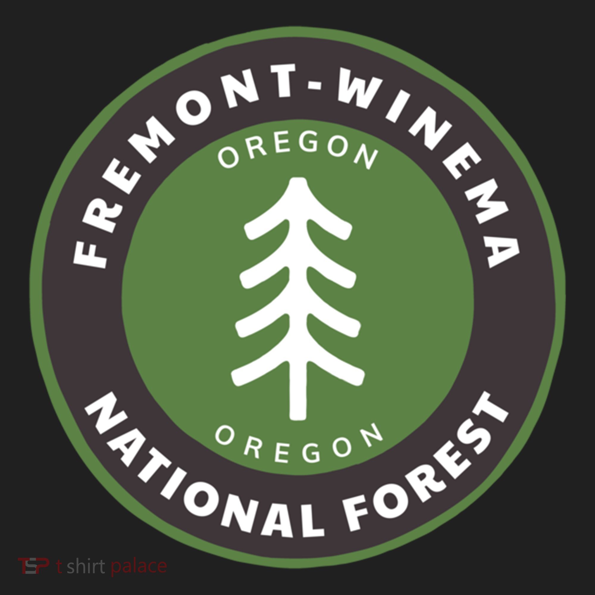 Fremontwinema National Forest Oregon Or Tree Badge Gift Beanie