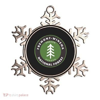 Fremontwinema National Forest Oregon Or Tree Badge Gift Ornament