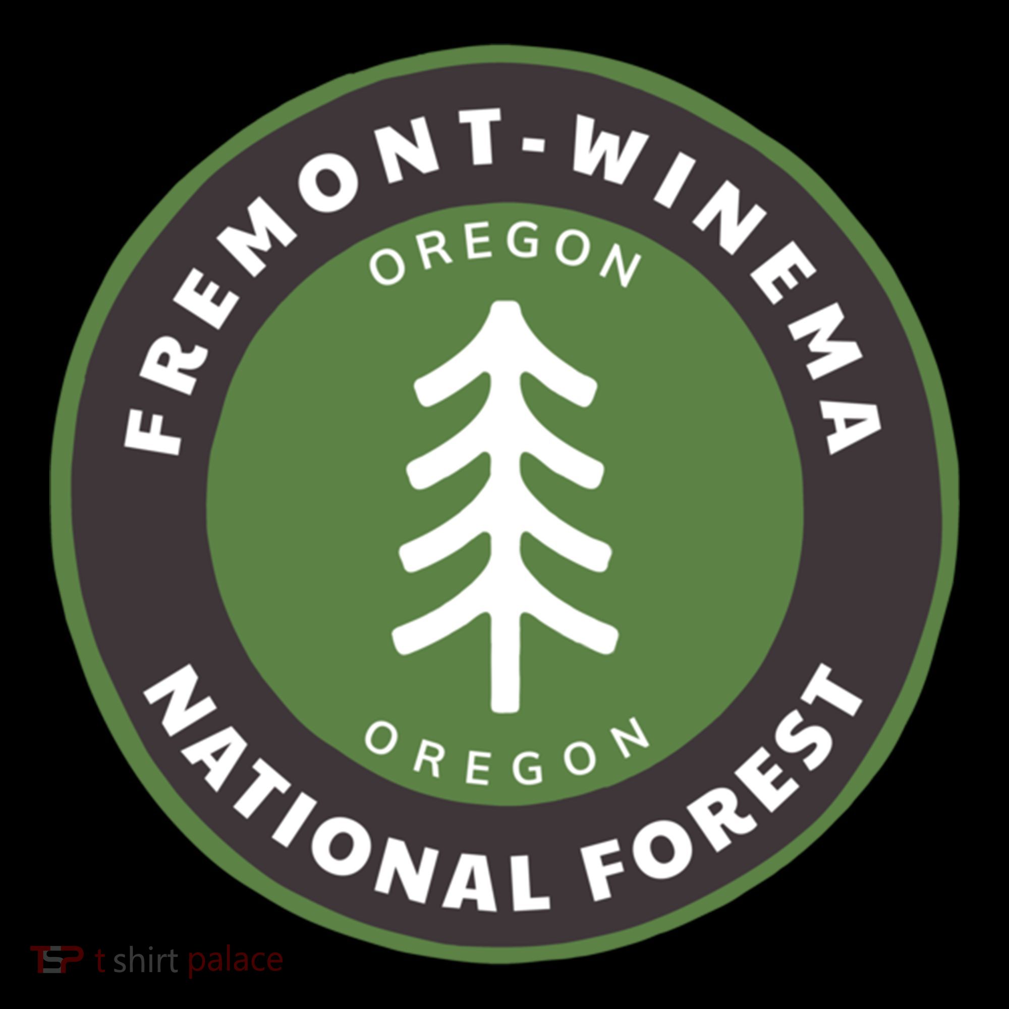 Fremontwinema National Forest Oregon Or Tree Badge Gift Ornament