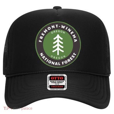 Fremontwinema National Forest Oregon Or Tree Badge Gift Hat