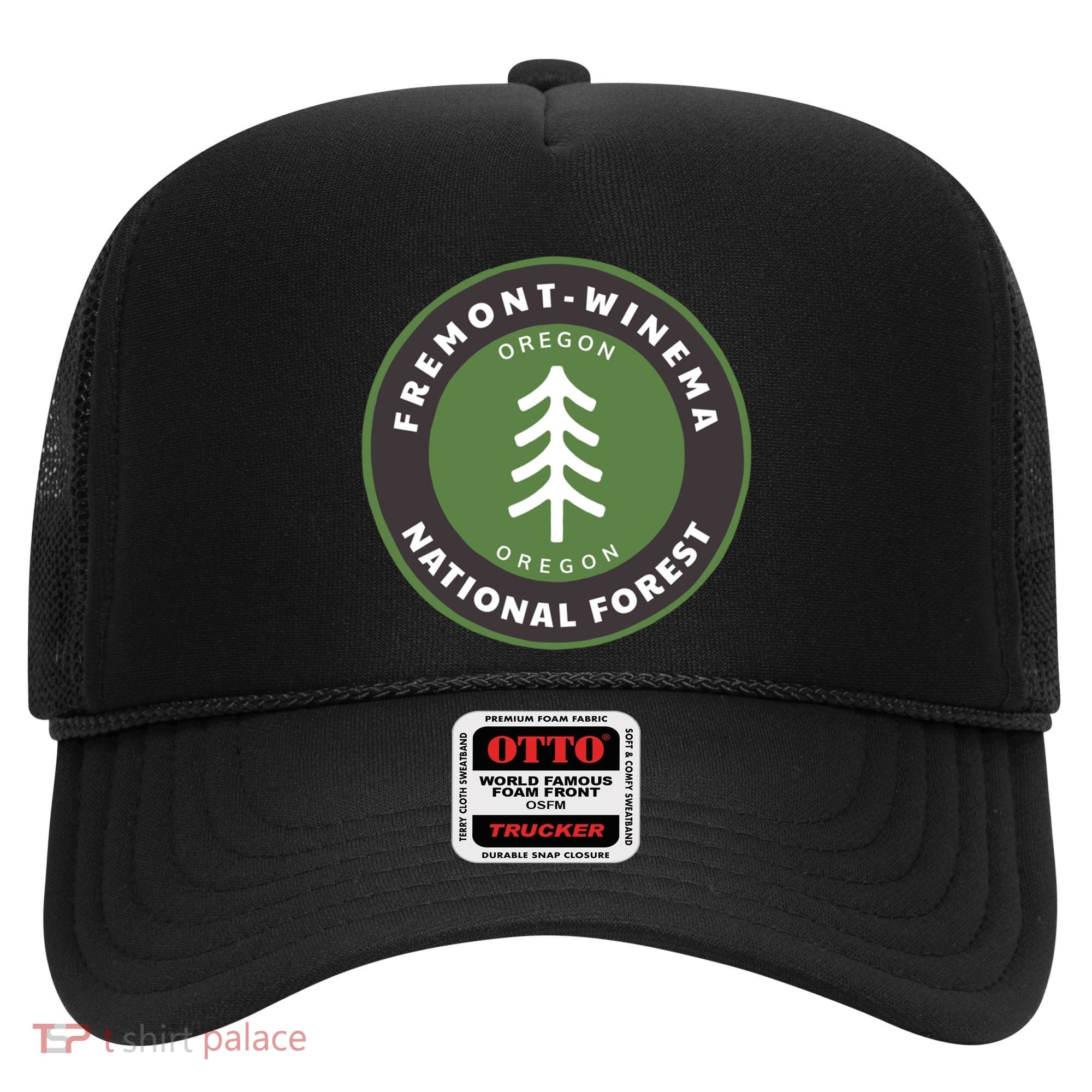 Fremontwinema National Forest Oregon Or Tree Badge Gift Hat