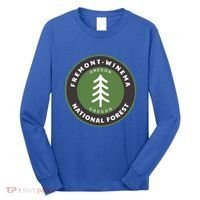 Fremontwinema National Forest Oregon Or Tree Badge Gift Long Sleeve Shirt thumb 0