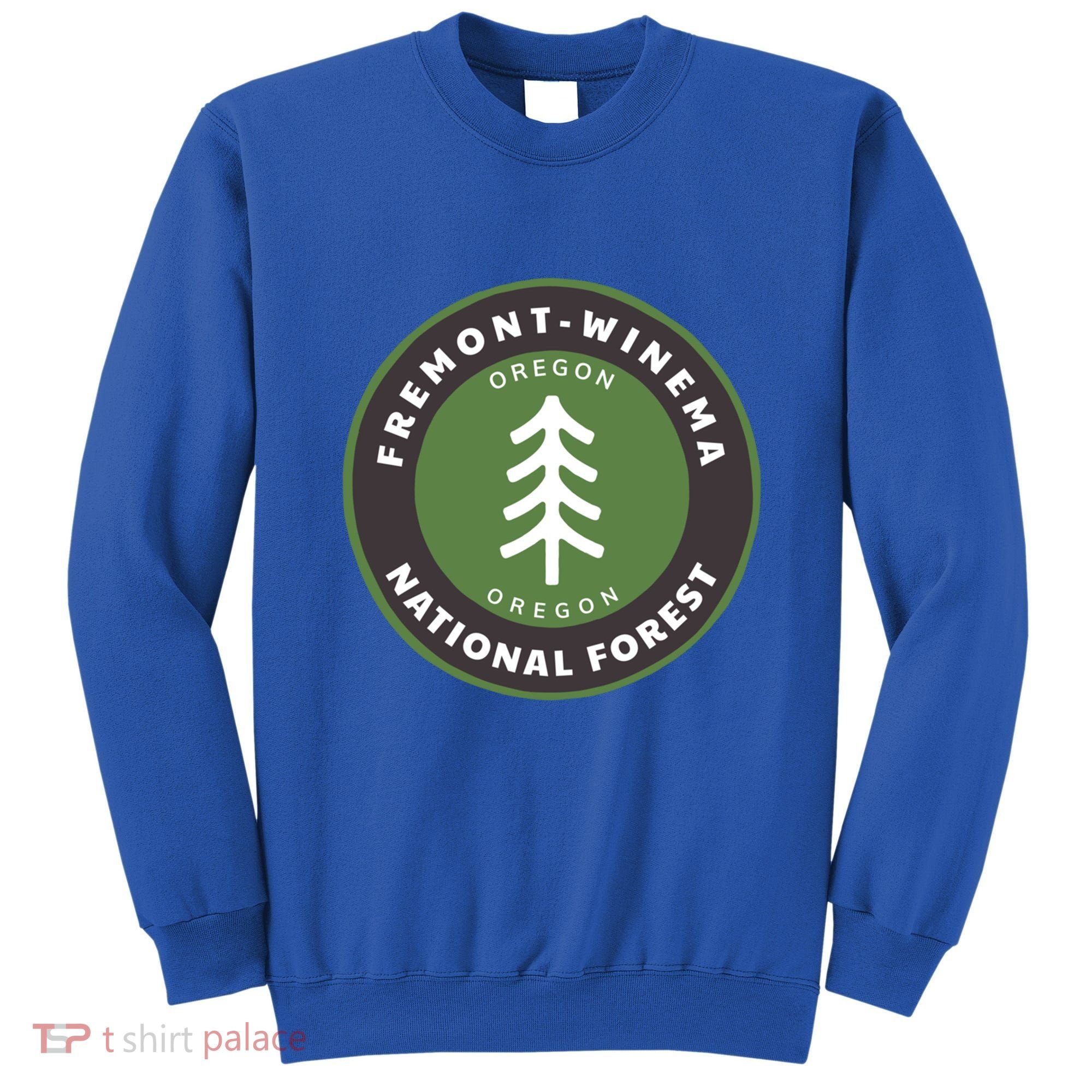 Fremontwinema National Forest Oregon Or Tree Badge Gift Sweatshirt