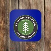 Fremontwinema National Forest Oregon Or Tree Badge Gift Coaster thumb 0