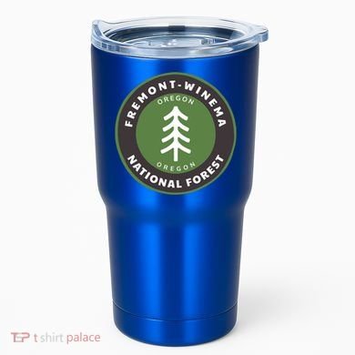 Fremontwinema National Forest Oregon Or Tree Badge Gift Tumbler