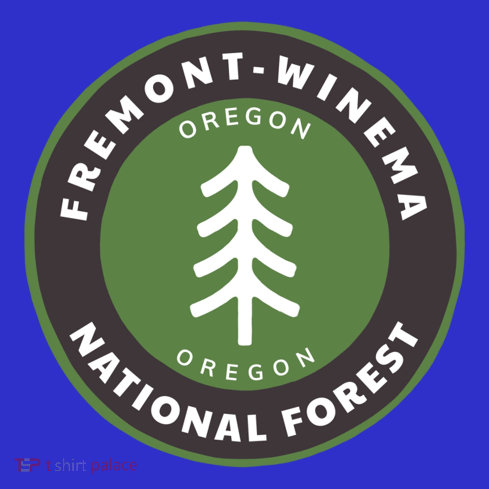 Fremontwinema National Forest Oregon Or Tree Badge Gift Tumbler
