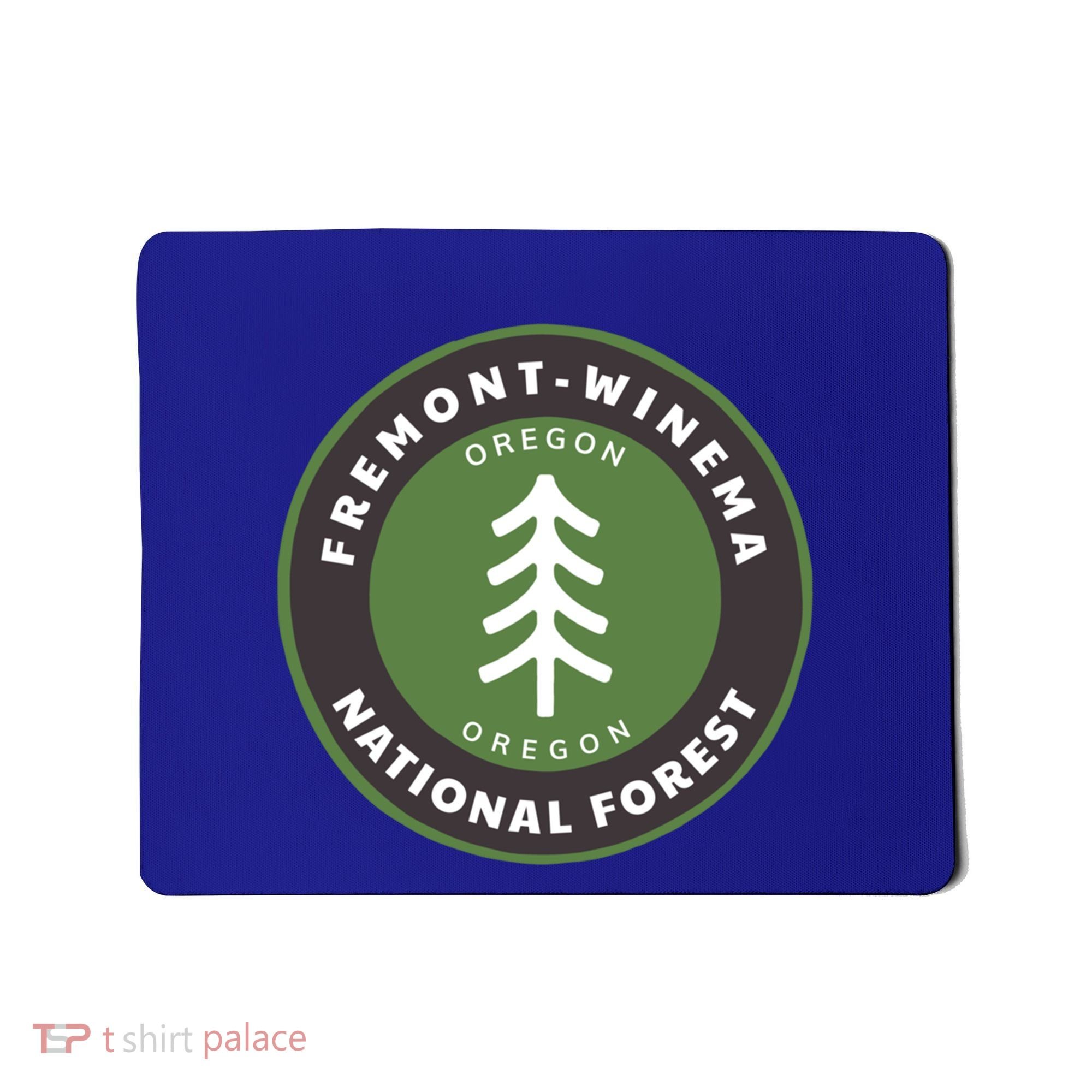 Fremontwinema National Forest Oregon Or Tree Badge Gift Mousepad