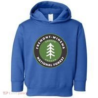 Fremontwinema National Forest Oregon Or Tree Badge Gift Toddler Hoodie thumb 0