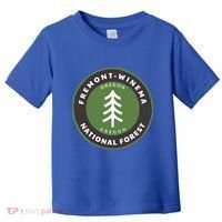 Fremontwinema National Forest Oregon Or Tree Badge Gift Toddler T-Shirt thumb 0