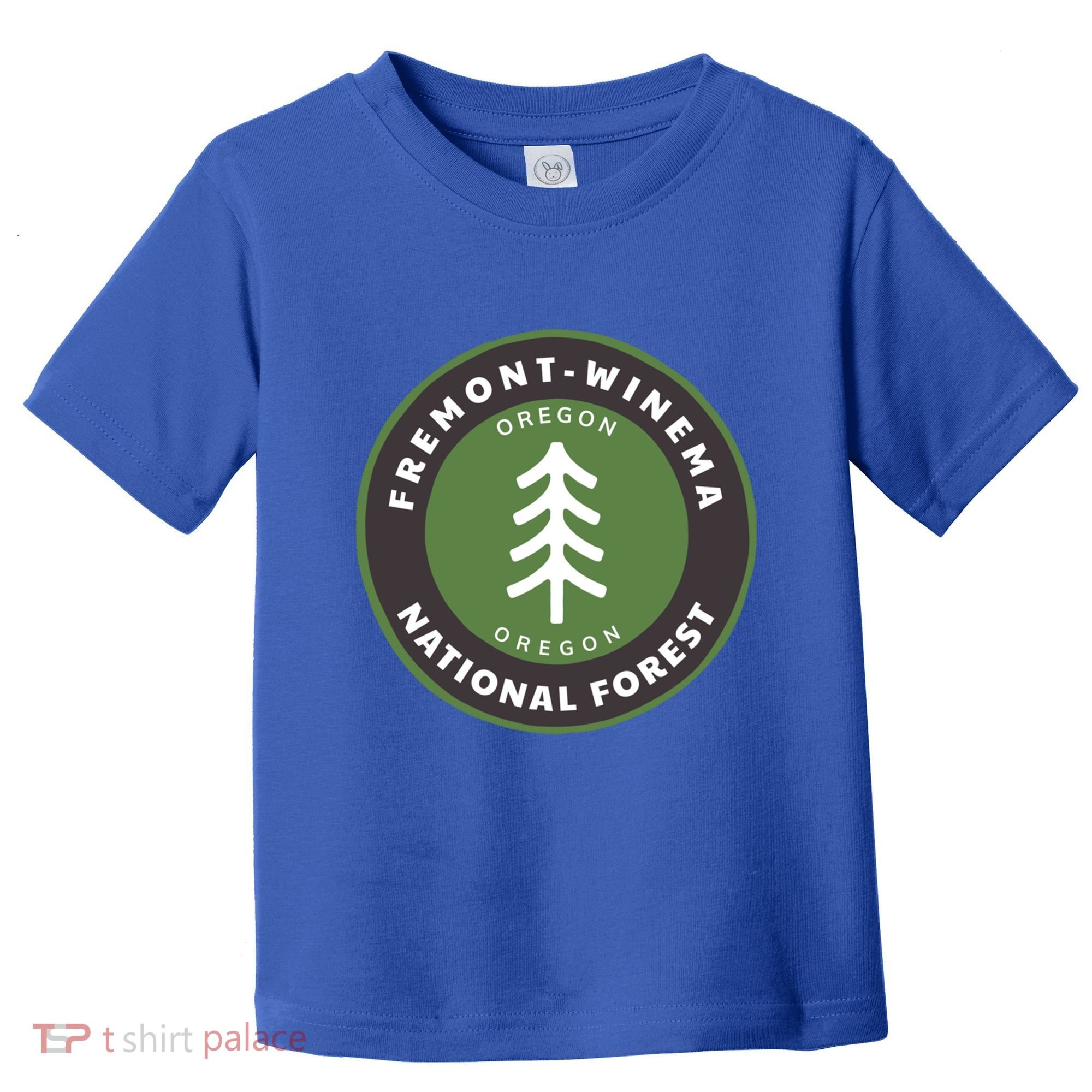 Fremontwinema National Forest Oregon Or Tree Badge Gift Toddler T-Shirt