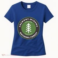 Fremontwinema National Forest Oregon Or Tree Badge Gift Women's T-Shirt thumb 0