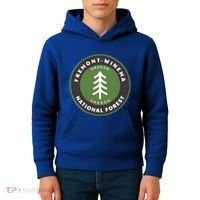 Fremontwinema National Forest Oregon Or Tree Badge Gift Kids Hoodie thumb 4