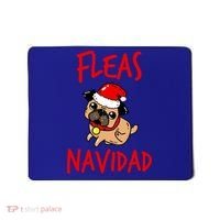 Fleas Navidad Funny Pug Christmas Gift Funny Gift Mousepad thumb 0