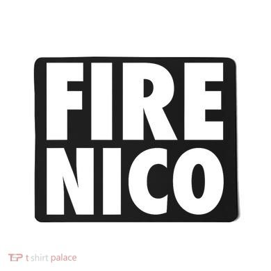 Fire Nico  Mousepad