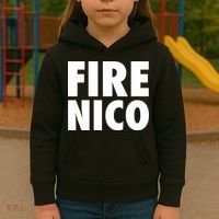 Fire Nico  Kids Hoodie thumb 3