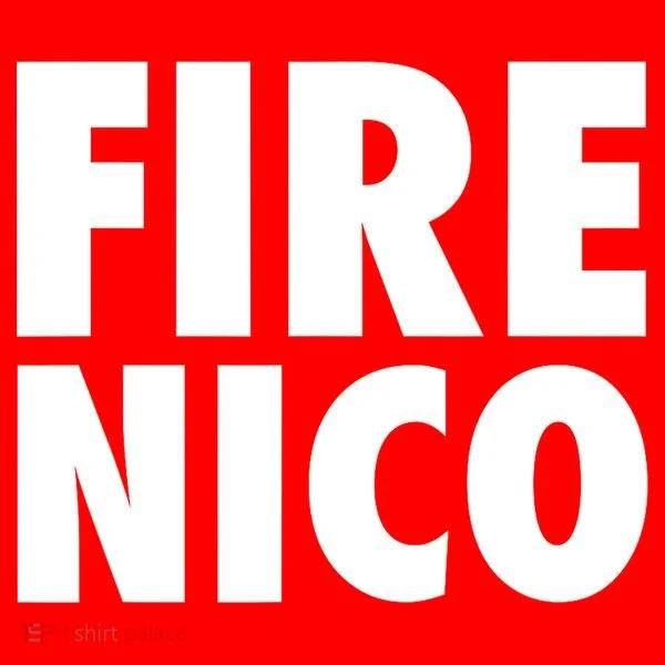 Fire Nico  Santa Hat