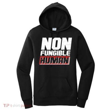 Funny Non Fungible Human NFT Women's Hoodie