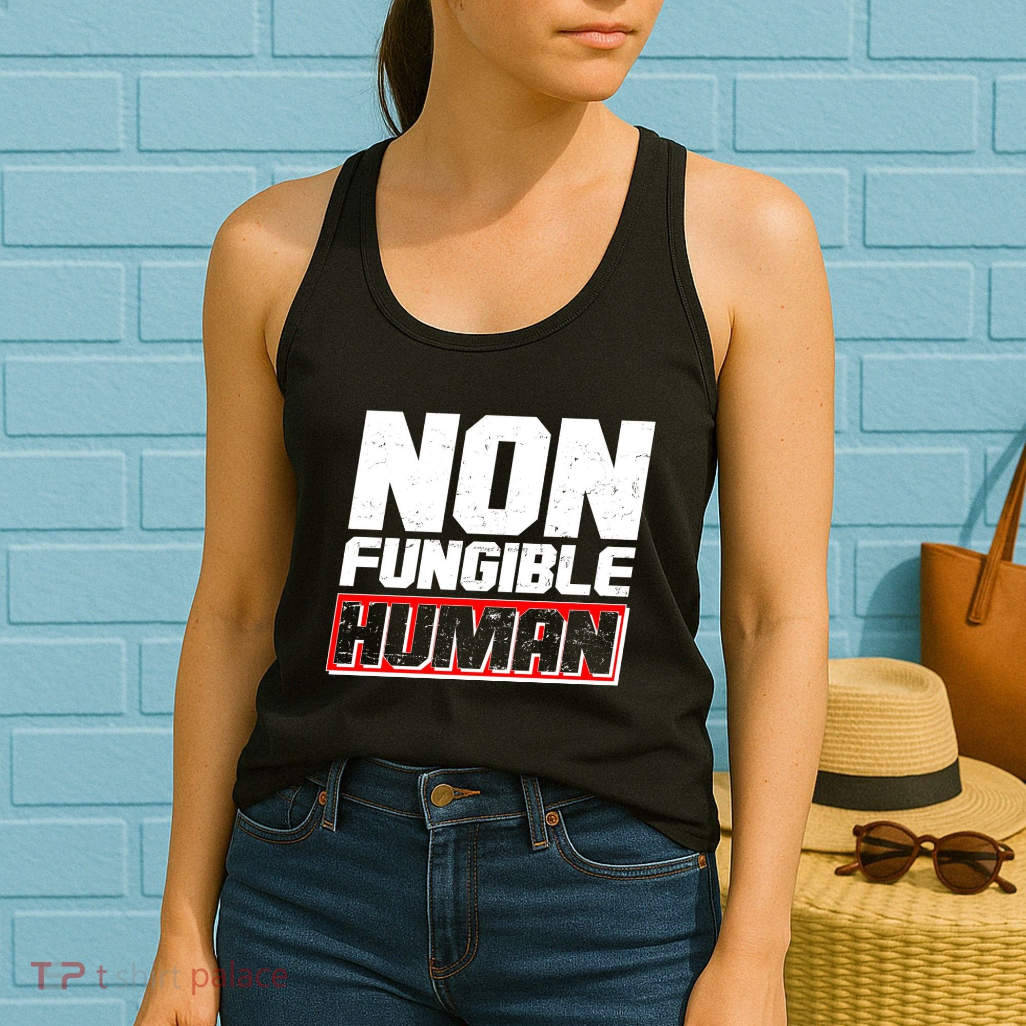 Funny Non Fungible Human NFT Women's Tank Top