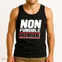 Funny Non Fungible Human NFT Tank Top thumb 3