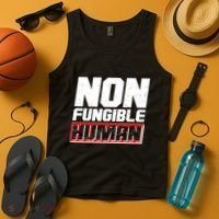 Funny Non Fungible Human NFT Tank Top thumb 4