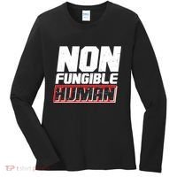 Funny Non Fungible Human NFT Women's Long Sleeve Shirt thumb 0