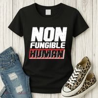 Funny Non Fungible Human NFT Women's T-Shirt thumb 3