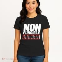 Funny Non Fungible Human NFT Women's T-Shirt thumb 4