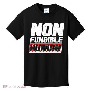 Funny Non Fungible Human NFT Kids T-Shirt