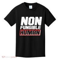 Funny Non Fungible Human NFT Kids T-Shirt thumb 0