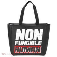 Funny Non Fungible Human NFT Tote Bag thumb 0