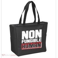 Funny Non Fungible Human NFT Tote Bag thumb 2