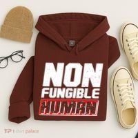 Funny Non Fungible Human NFT Hoodie thumb 4