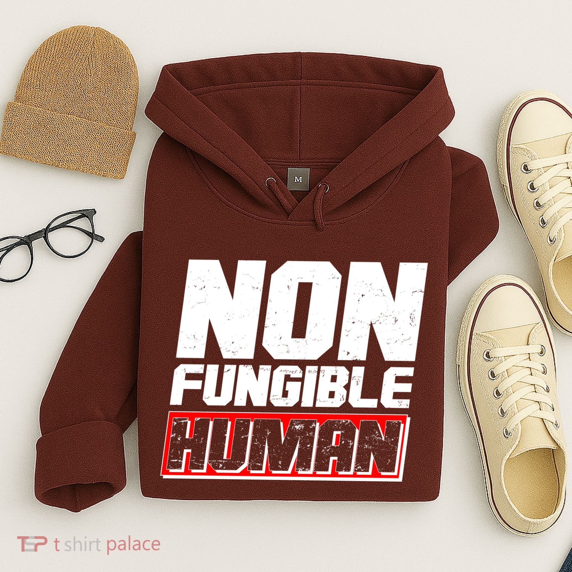 Funny Non Fungible Human NFT Hoodie