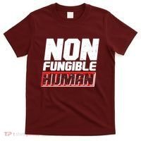 Funny Non Fungible Human NFT T-Shirt thumb 0
