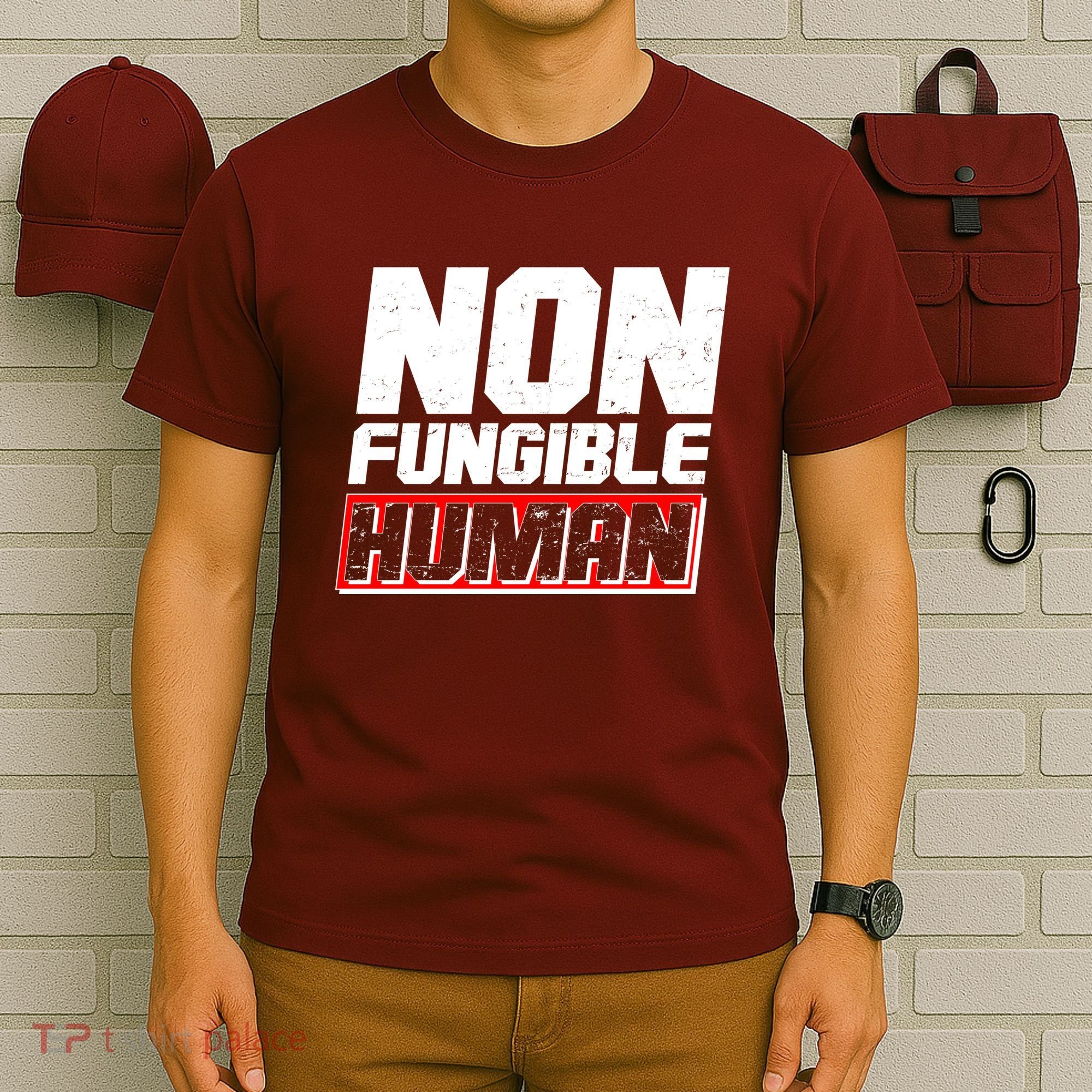 Funny Non Fungible Human NFT T-Shirt