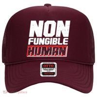 Funny Non Fungible Human NFT Hat thumb 0