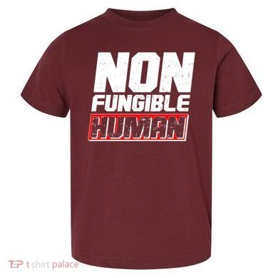 Funny Non Fungible Human NFT Toddler T-Shirt